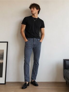 Scotch & Soda Slim Jeans in Slate Blue